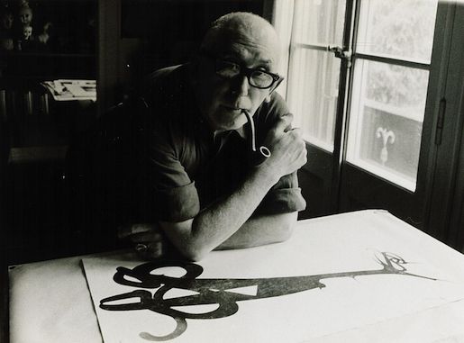 Otto Tschumi, 1974, - Foto: © Edouard Rieben, http://www.edouardrieben.ch/ - Nationalbibliothek, Literarturarchiv SLA 